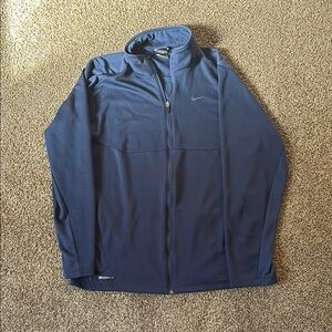 Nike Blue Performance Jacket Lightweight Athletic Wear